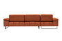 Atelier Del Sofa Mustang Small Left Sofá Esquinero Naranja 174 x 274 cm
